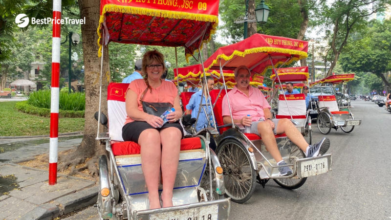 Take A Cyclo To Travel Around Hanoi Old Quarters