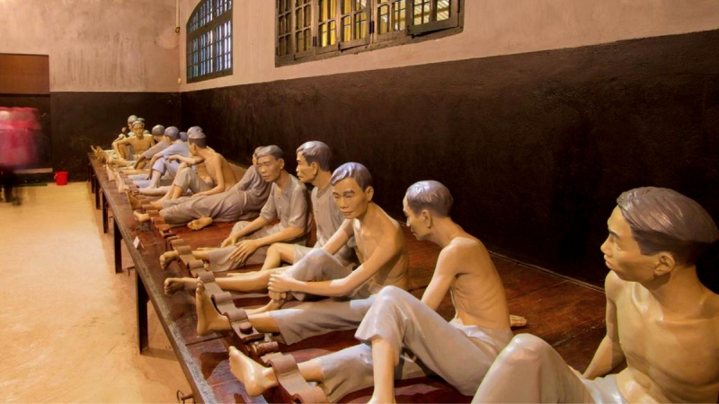 The Room Where Vietnamese Revolutionaries Were Imprisoned