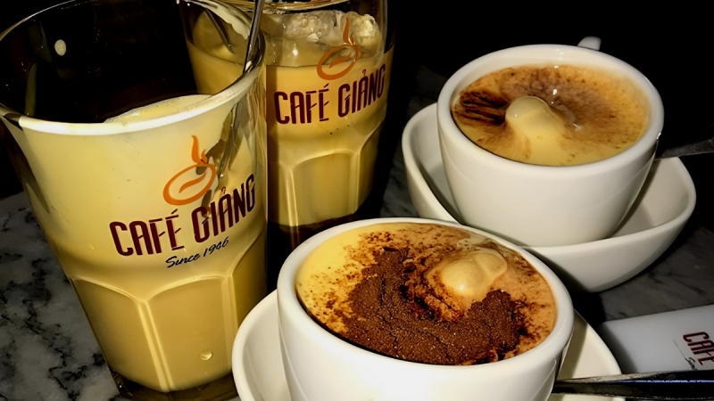Try Some Famous Egg Coffee