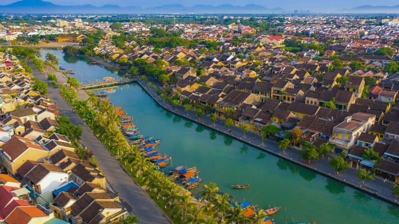 Ride Alongside Thu Bon River That Flows Across Hoi An