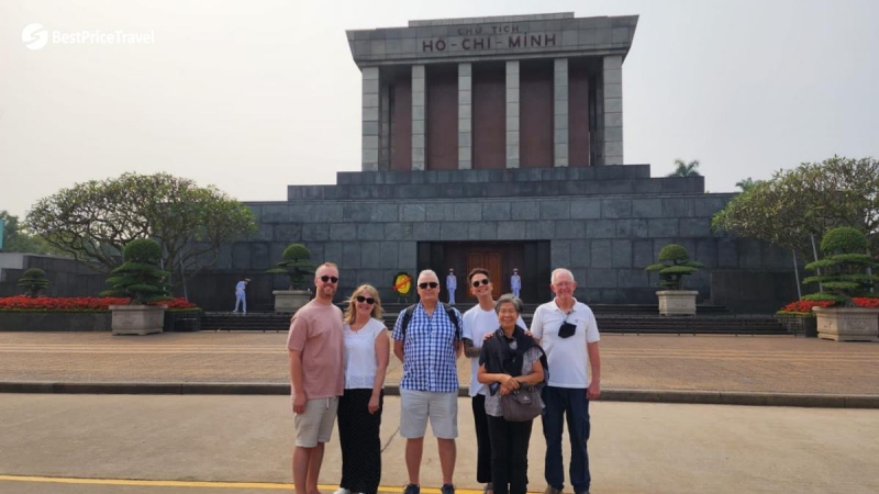 Day 2 Pass By The Famous Mausoleum Of President Ho Chi Minh