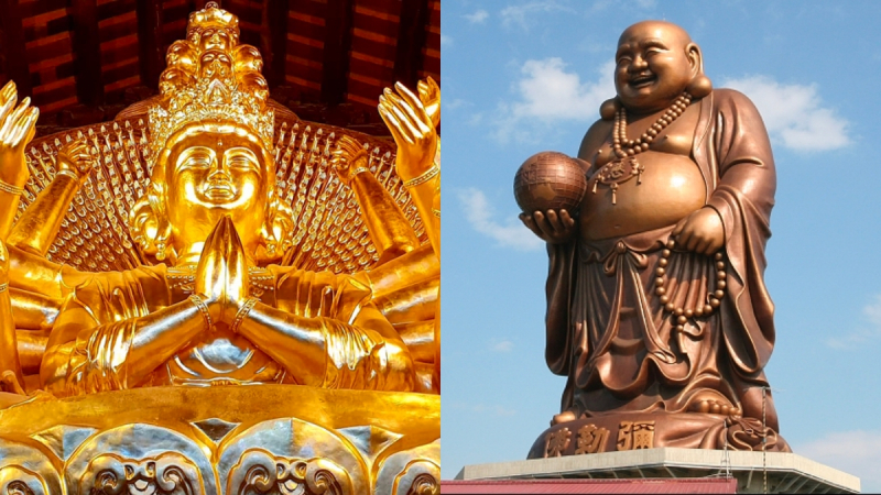 See The Majestic Buddha Statues Inside Bai Dinh Complex