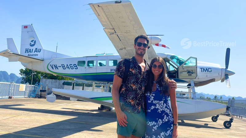 Check In With The Seaplane In Halong Bay