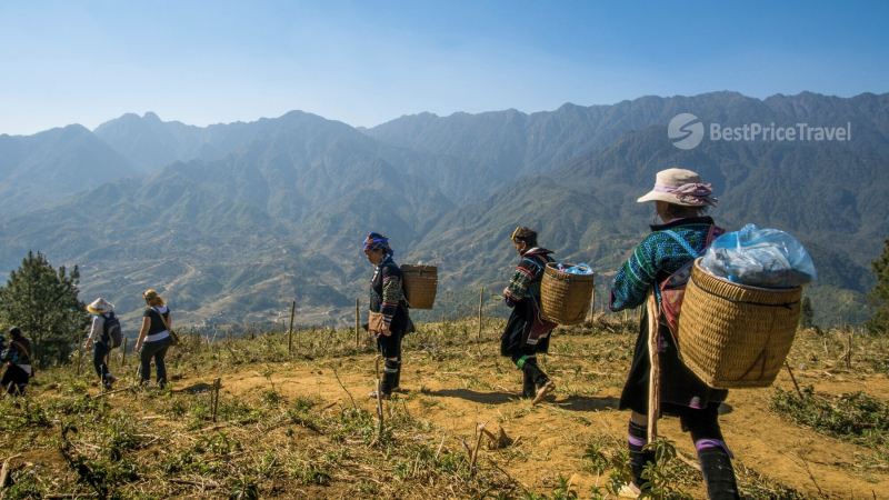 Enjoy The Trekking Tour With Friendly Local People In Sapa