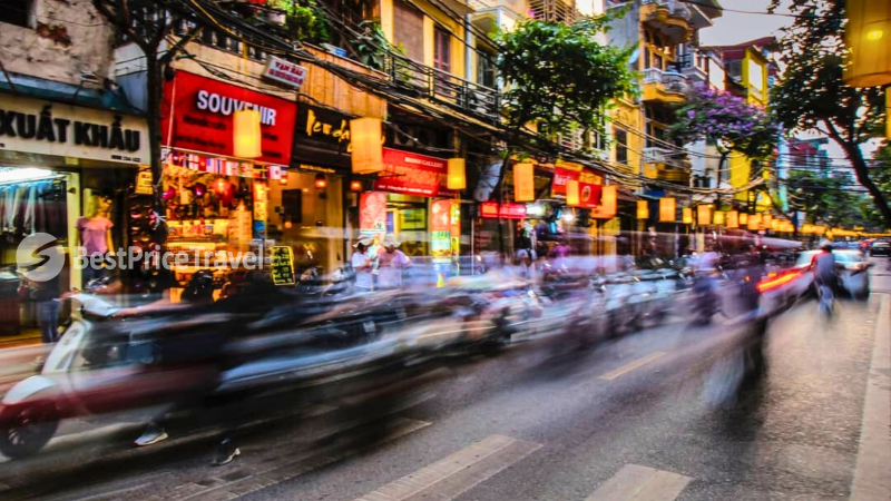 Arrive At Hanoi And Admire The Unique Beauty Of Hanoi Old Street
