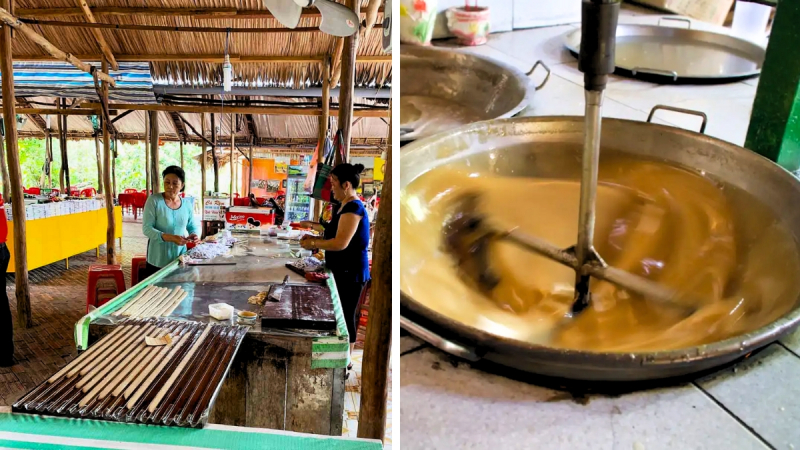 Day 7 Chance To Visit A Local Coconut Candy Making Factory
