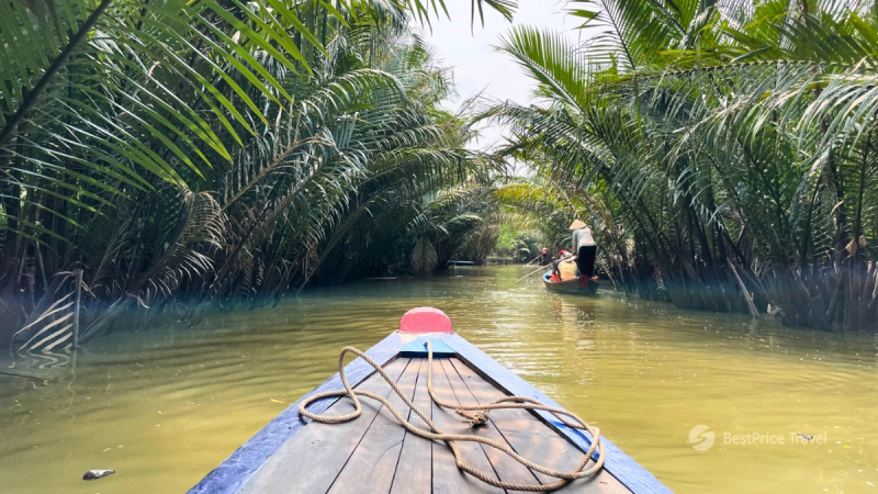 Day 3 Take A Boat Tour Along Small Canal In Mekong Delta