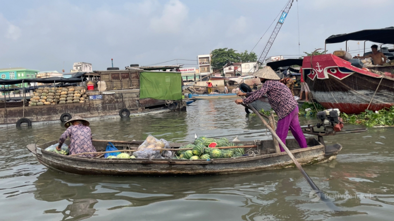 Day 14 Experience The Trading Activities On Cai Rang Floating Market