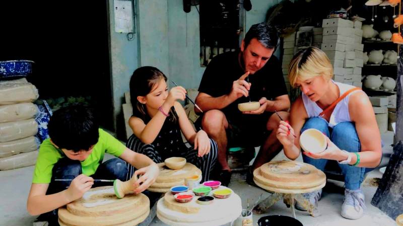 Day 2 Join Pottery Making Workshops At Bat Trang Ceramic Village