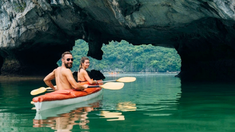 Day 4 Join In Adventurous Kayaking In Halong Bay