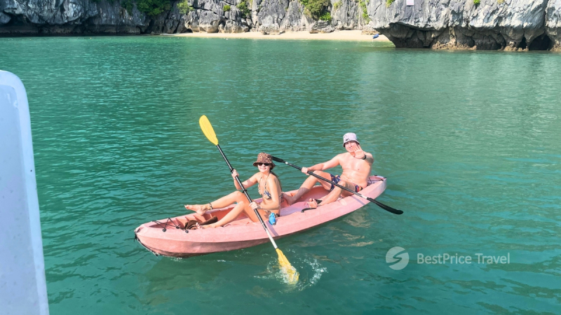 Day 8 Try Kayaking A Popular Activity In Halong Bay