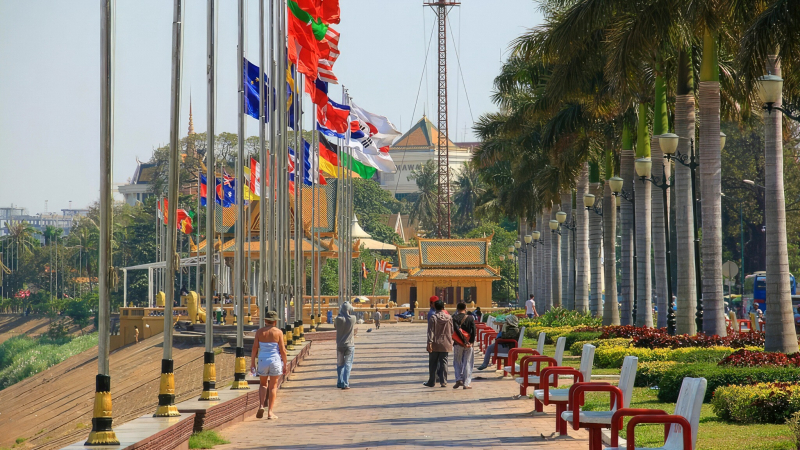Sisowath Quay International Phnom Penh