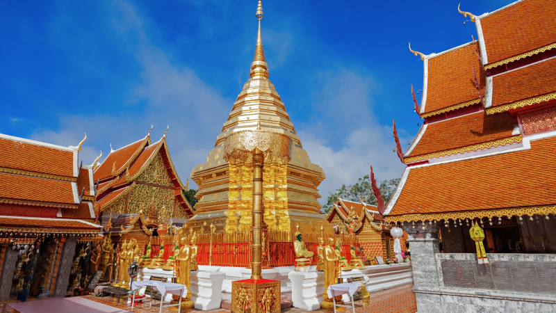 Day 4 Reach Wat Phra That Doi Suthep And See Its Glittering Golden Flakes