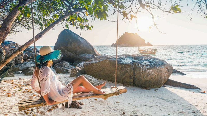 Relax On White Sand Beaches Of Thailand