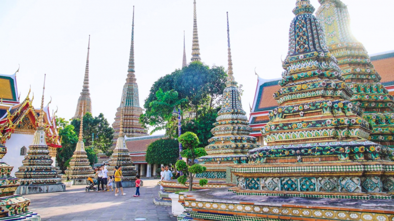 Wat Pho Temple Wat Phra Chetuphon