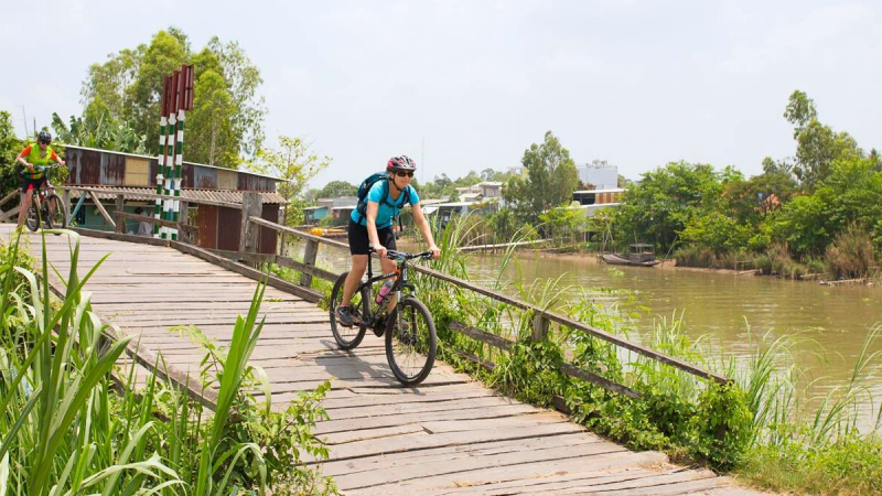 Day 14 Get on a bicycle to explore the Mekong Delta