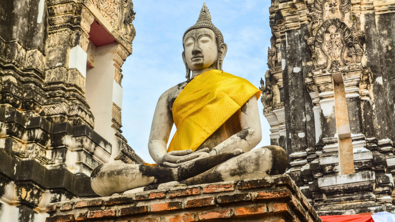 Buddha Image In Wat Mahathat