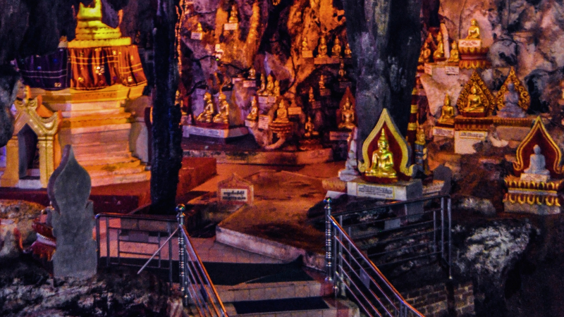Buddha Images In Pindaya Cave