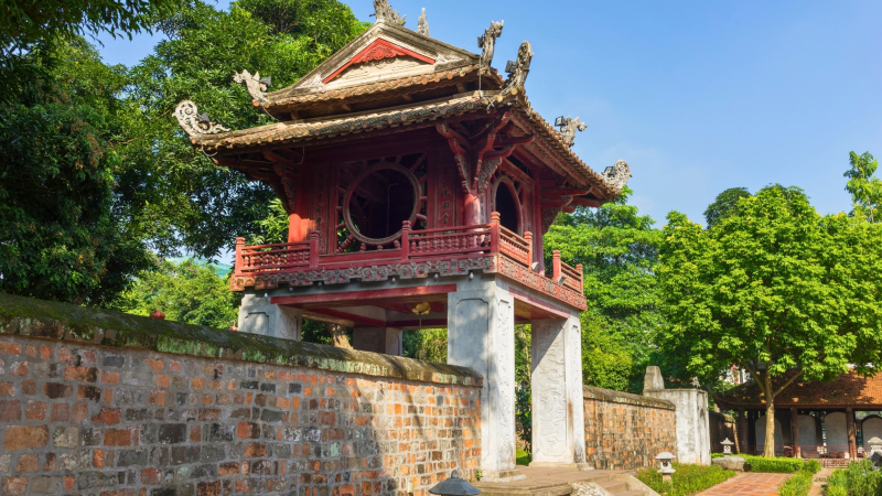 Temple Of Literature, A Symbol Of Hanoi