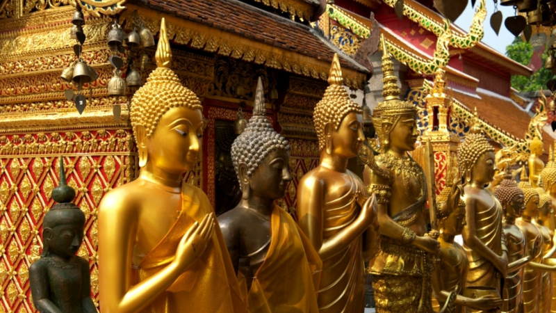 Day 6 Wat Phra Dhat Doi Suthep Gleaming Mountainside Temple