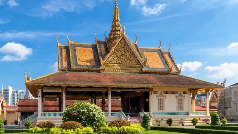 Royal Palace Royal Residence Of The King Of Cambodia