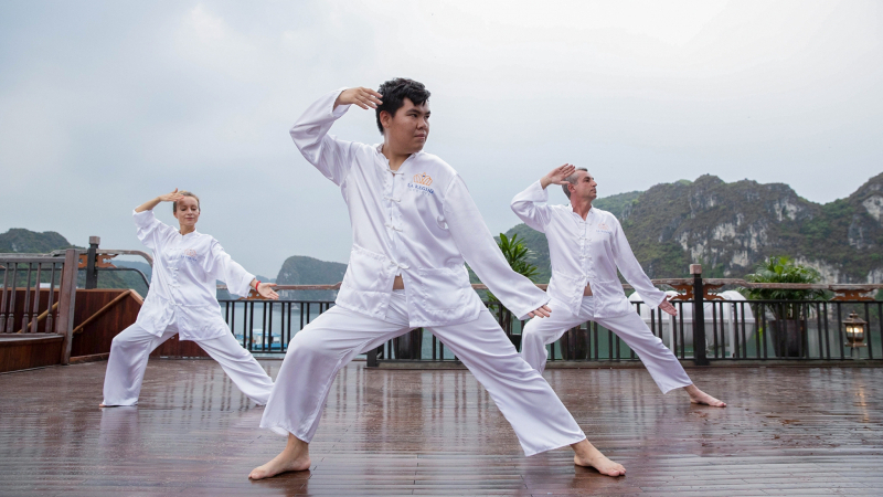 Day 2 Wake Up Early And Join Tai Chi Class