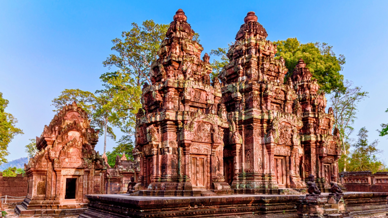 Day 5 Banteay Srei Temple Is A Temple Built To Worship Lord Shiva