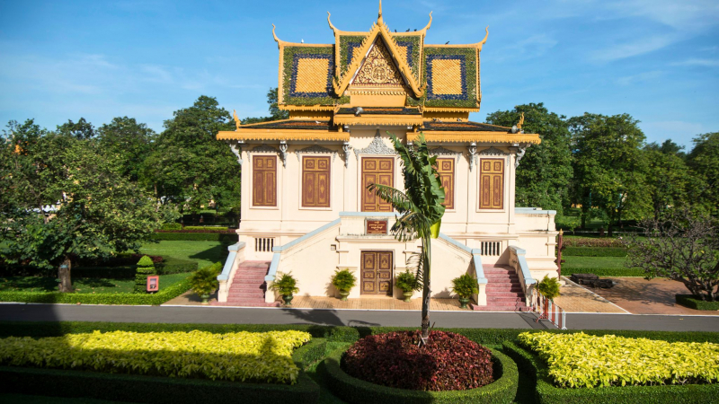 Day 5 The Royal Palace, Constructed By King Norodom In 1866 On The Site Of The Old Town
