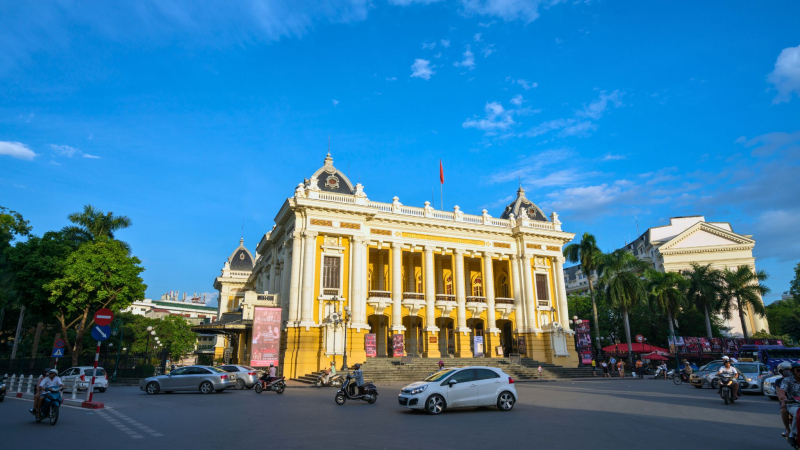The Hanoi Opera House Is One Of The Capital's Most Major Cultural Centers