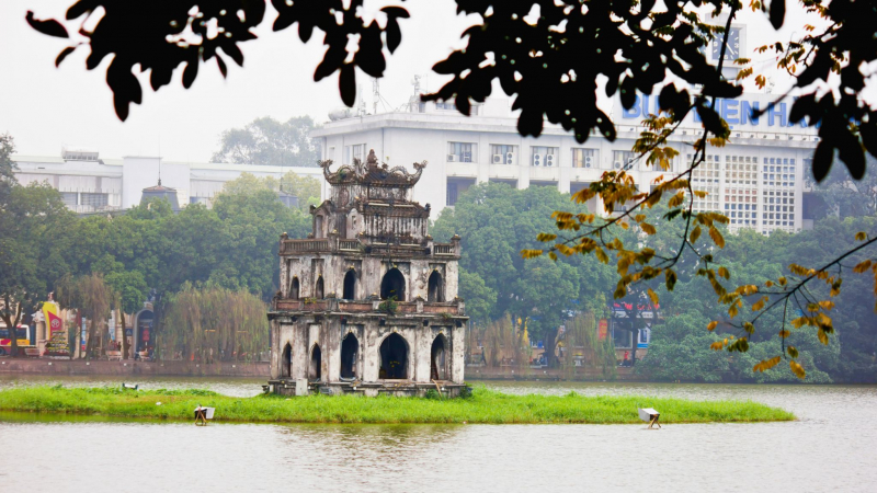Hoan Kiem Lake One Of The Pride Of Hanoi People