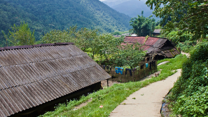 Day 1 Sin Chai Village Is A Little Community Located Beneath The Magnificent Hoang Lien Son Mountain Range