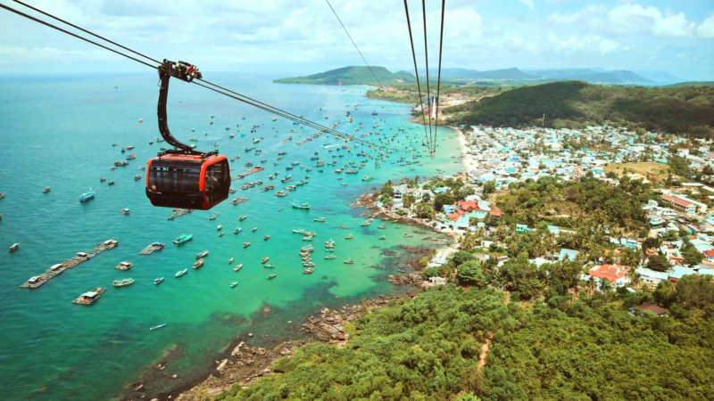 Sky High Cable Car Trip In Phu Quoc