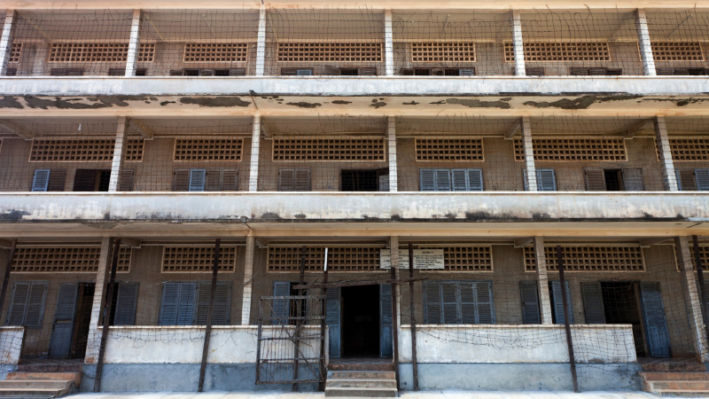 The Tuol Sleng Genocide Museum Site Takes Place In Former Secondary School