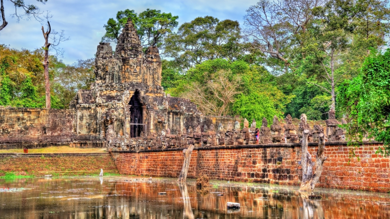 South Gate Of Angkor Thom
