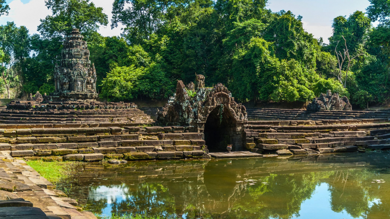 Day 3 Have A Peek Around Neak Pean, A One Of A Kind Artificial Island