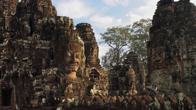 Day 2 Bayon Temple, One Of Angkor Wat's Big Three Sites