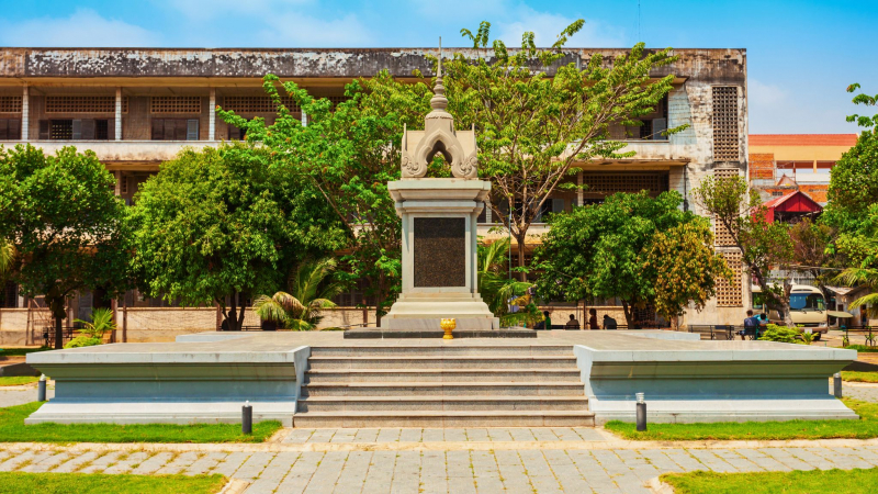 Day 7 Prior To The Khmer Rouge Regime's Concentration Camp System, Tuol Sleng Genocide Museum Was A High School