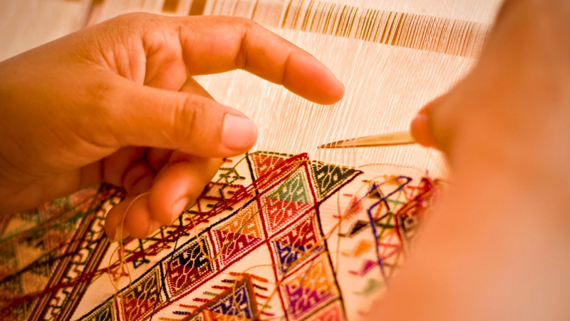 Try Your Hand At Traditional Weaving Techniques