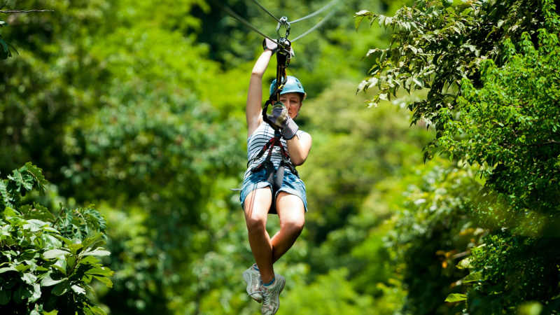 Day 4 Experience An Exciting Zipline In Nahm Dong Park