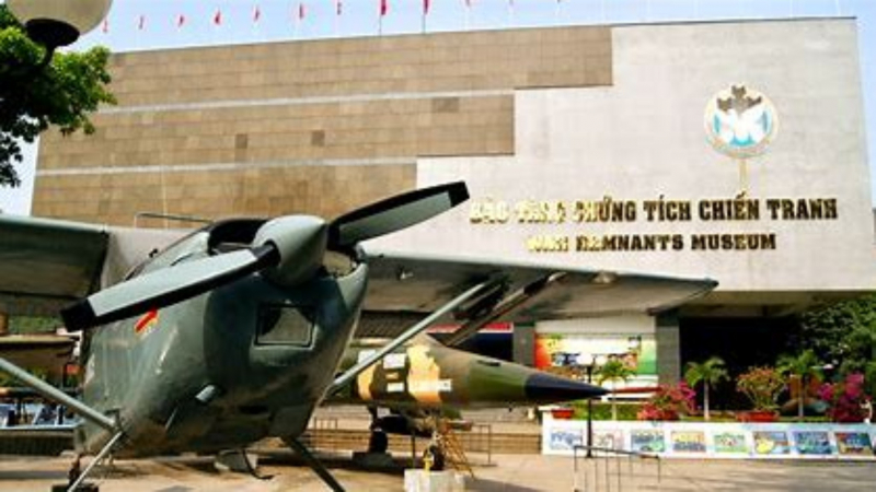 War Remnants Museum Displays Items Related To The Vietnam War