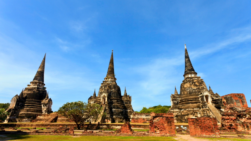 Wat Phra Sri Sanphet One Of The Most Important Temples In Ayutthaya