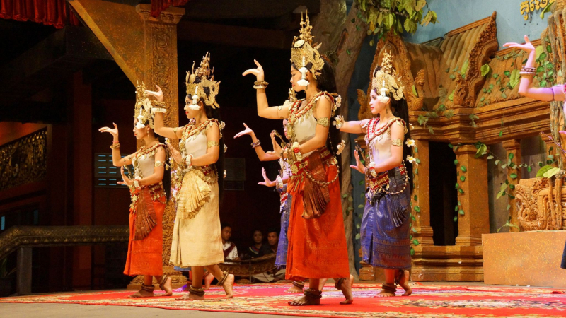 Day 4 Enjoy Apsara Traditional Dance