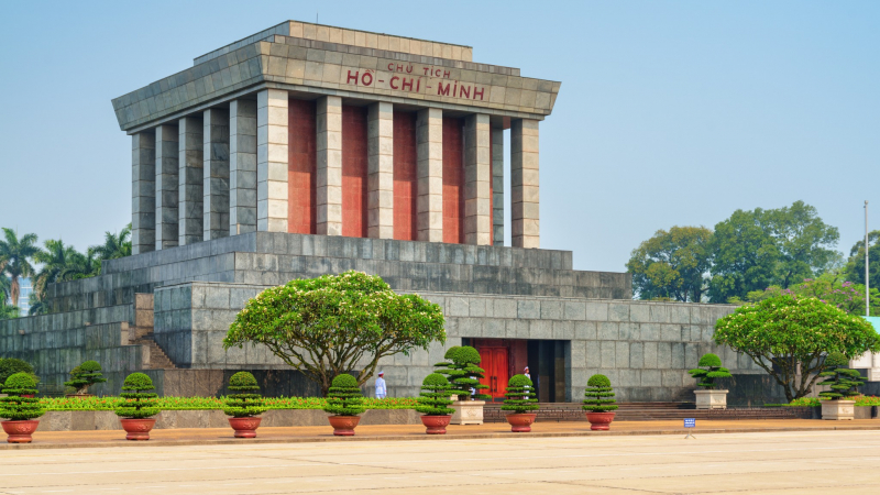 Day 2 Ho Chi Minh Mausoleum At Ba Dinh Square