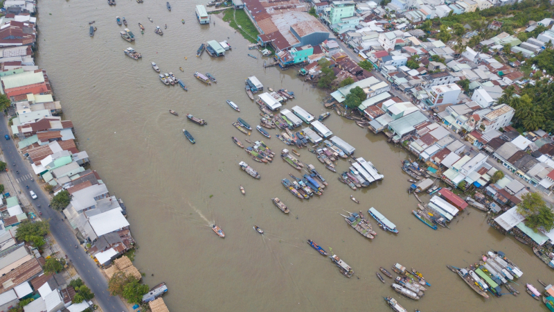Day 14 The Floating Market From High View
