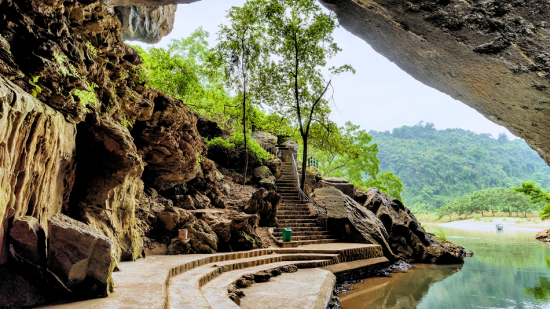 Scenic View From Phong Nha Cave