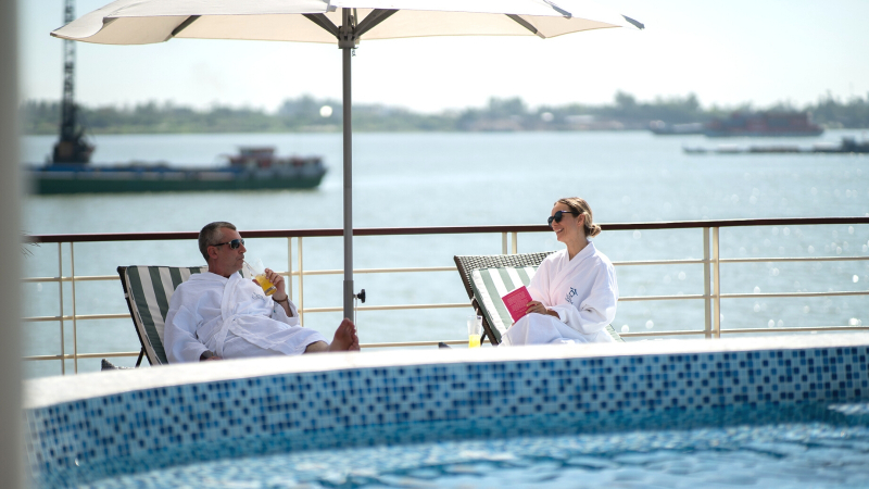 Relax By The Sundeck Pool