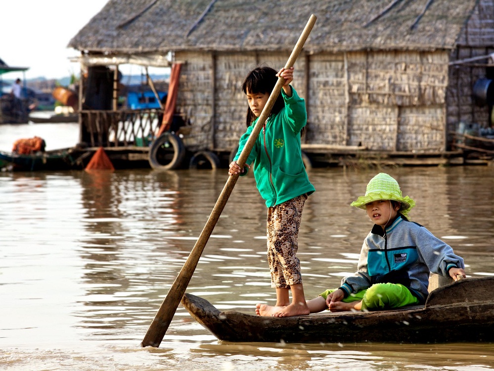 Local Life on Tonle Sap Lake