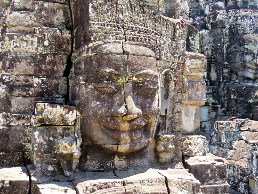 Angkor Thom Budha Statue