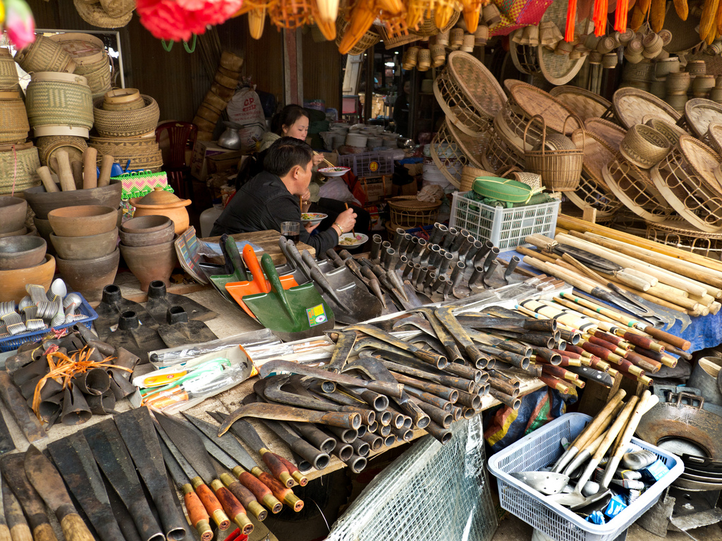 Market In Phonsavan