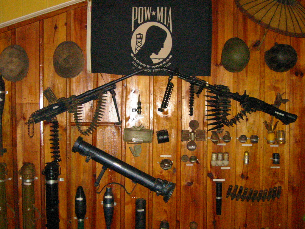 Weapon Exhibition In Phonsavan